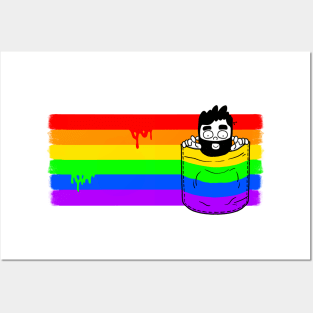 Pocket Gay Pride Posters and Art